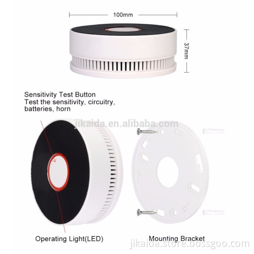 gsm alarm system 433 315 Mhz wireless smoke fire alarm